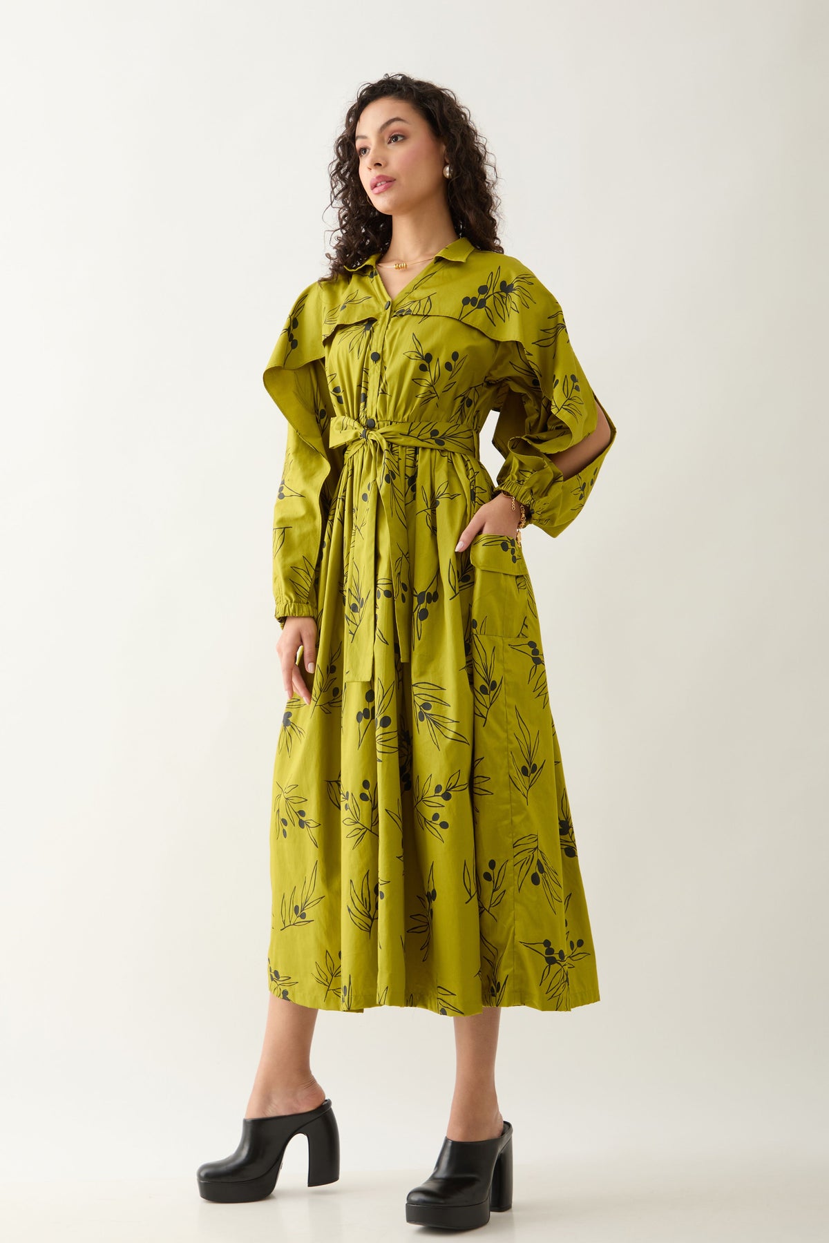 Aston Leaf Dress