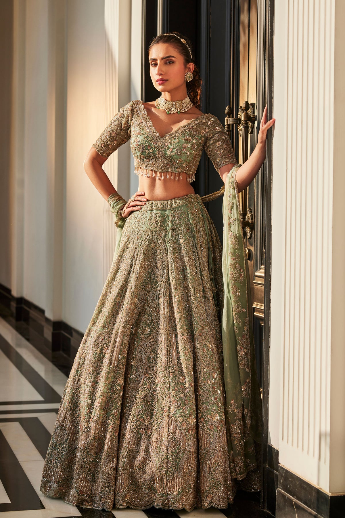 Kyle Lehenga Set