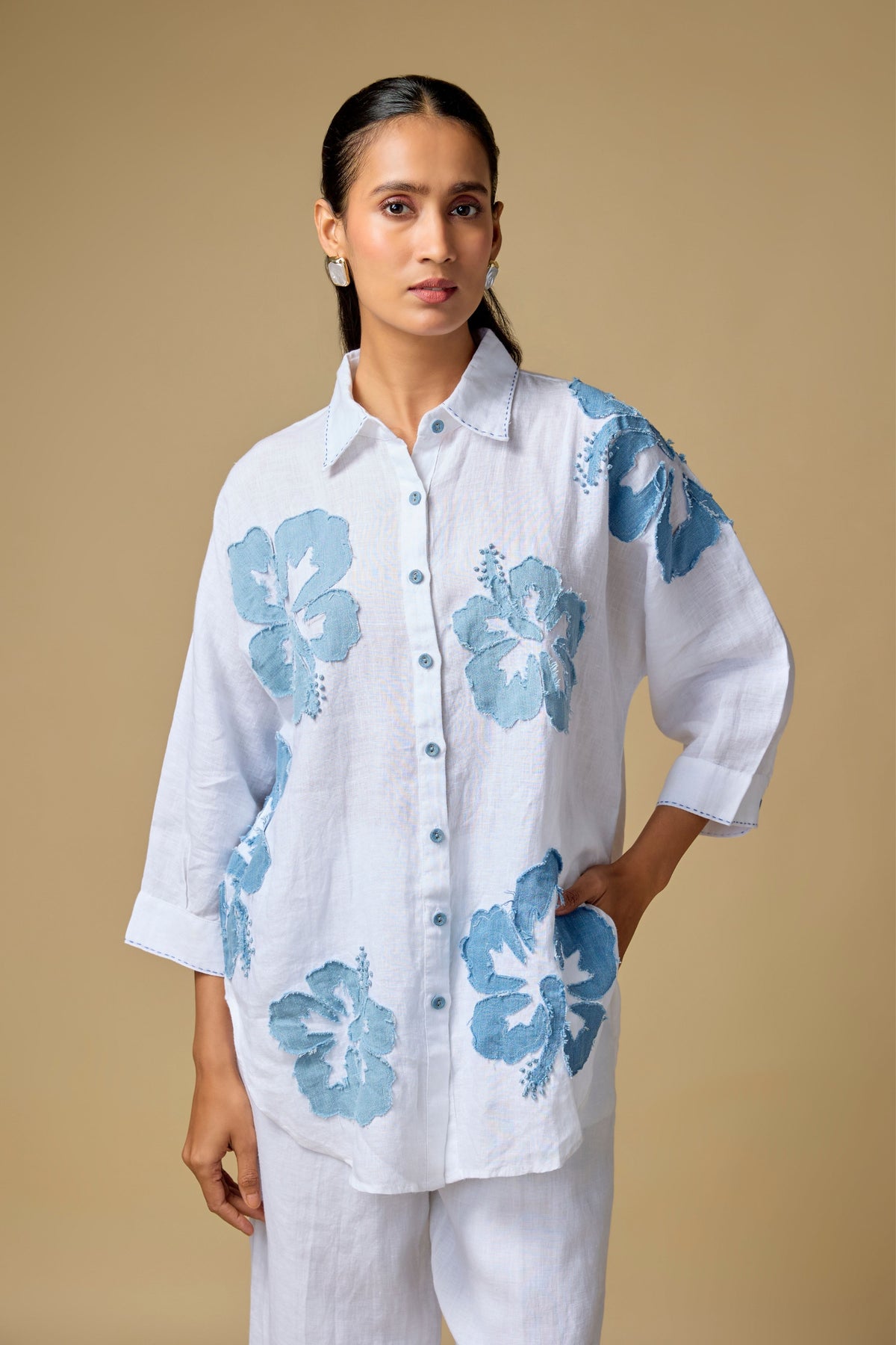 White Linen Shirt