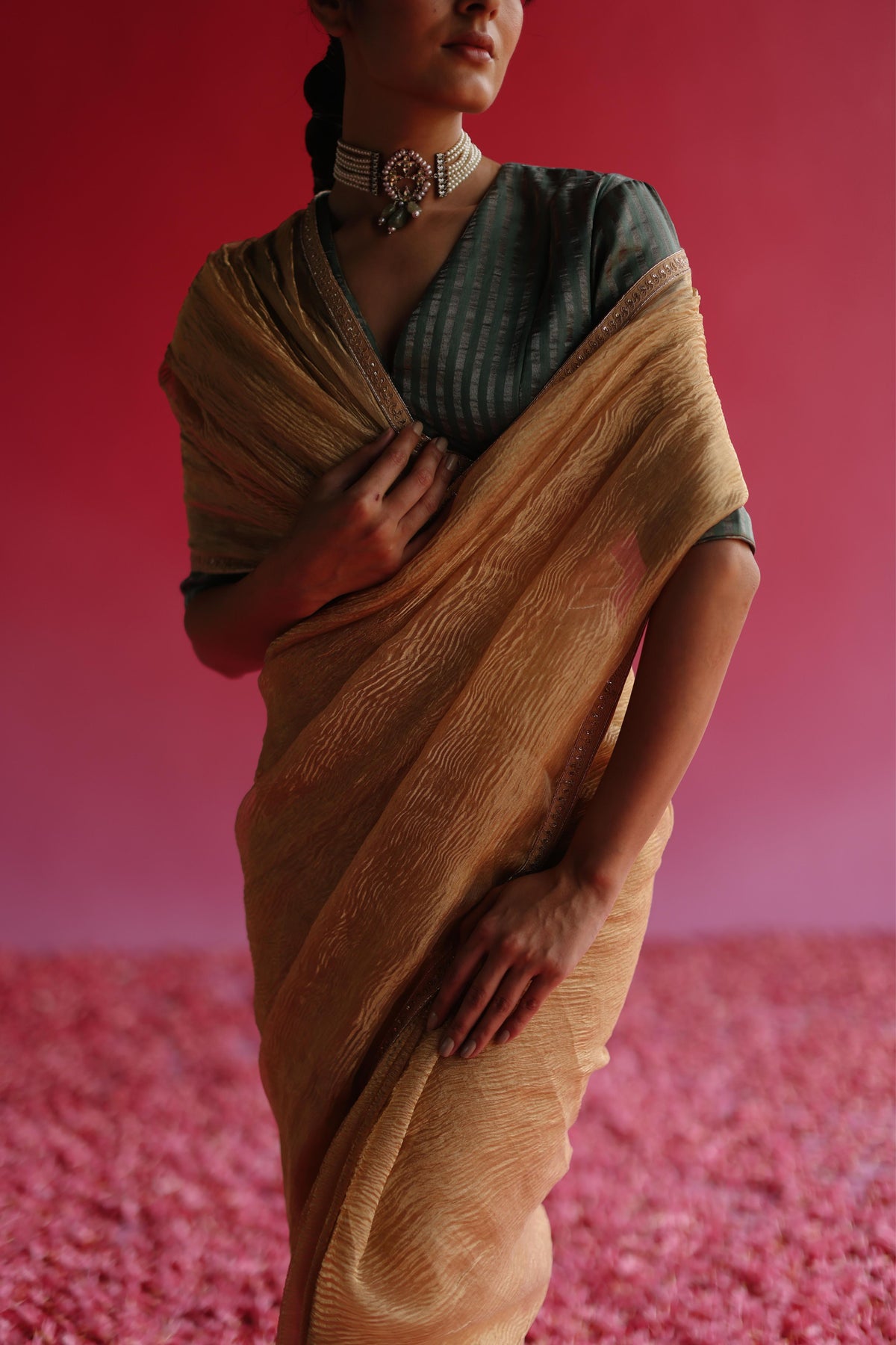 Sharad Early Autumn Yellow Saree
