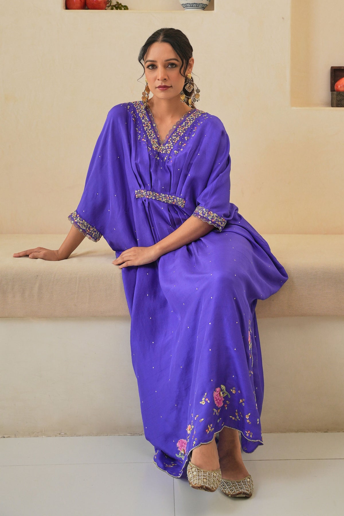 Ariana Kaftan in Purple