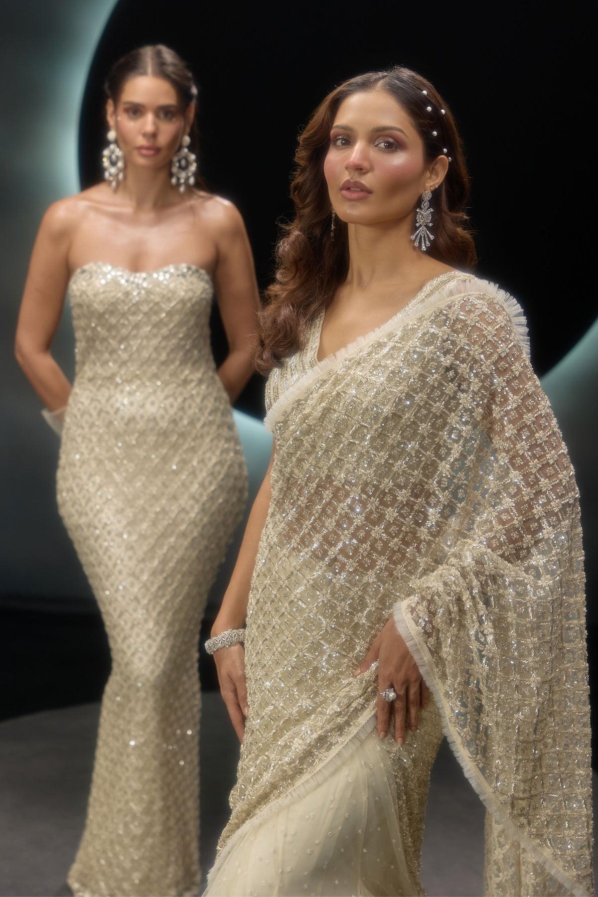 Alvara Lehenga Saree Set