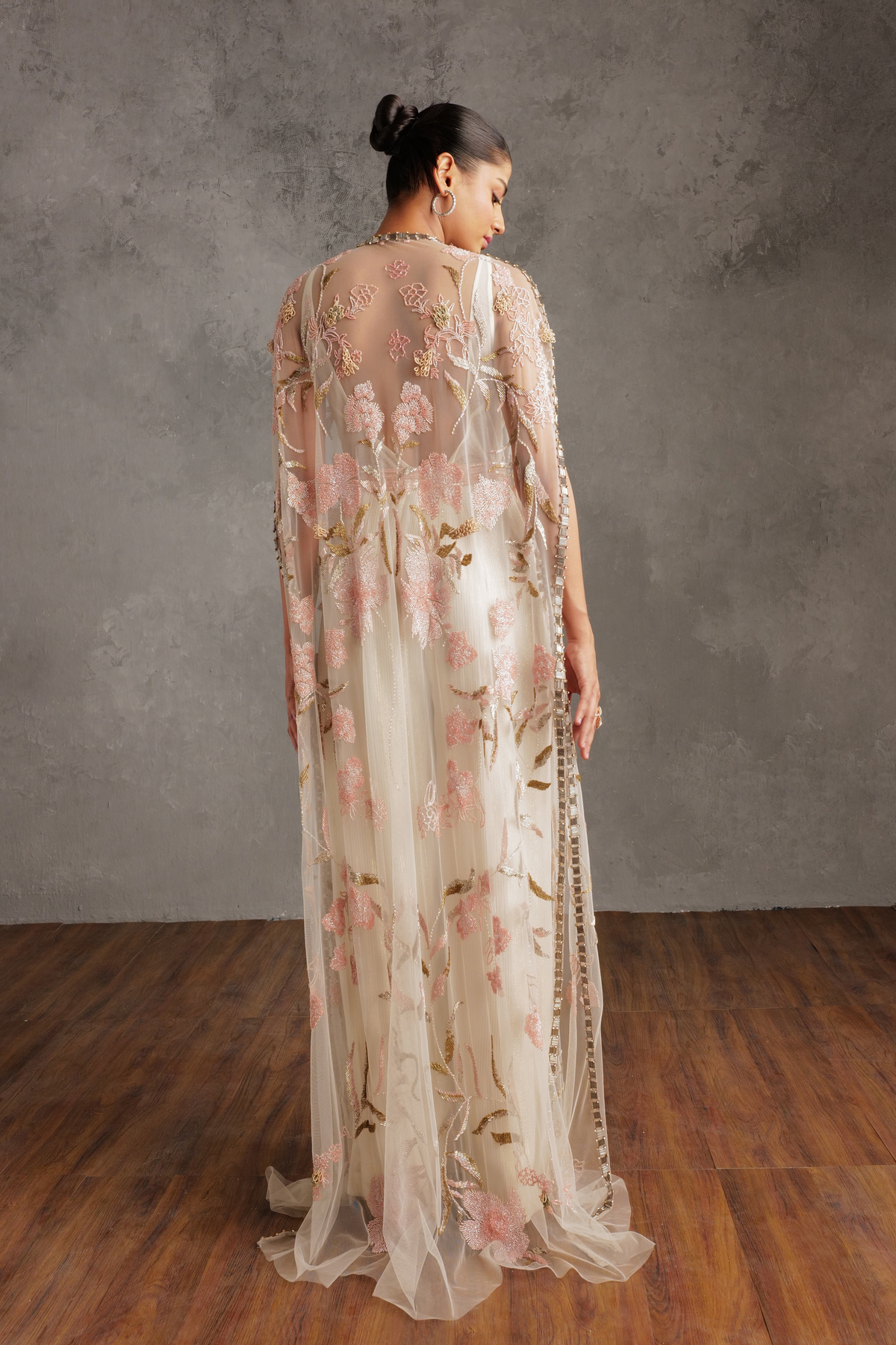 Regina Cape And Jumsuit Set