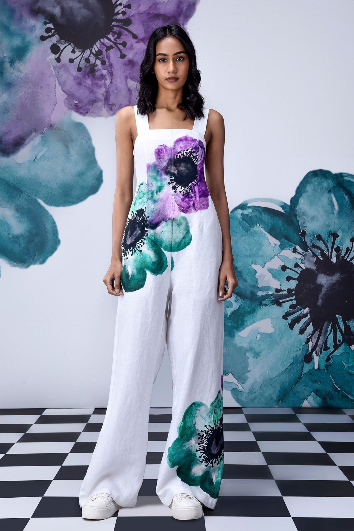 Anemone Flower Dungaree White Coral