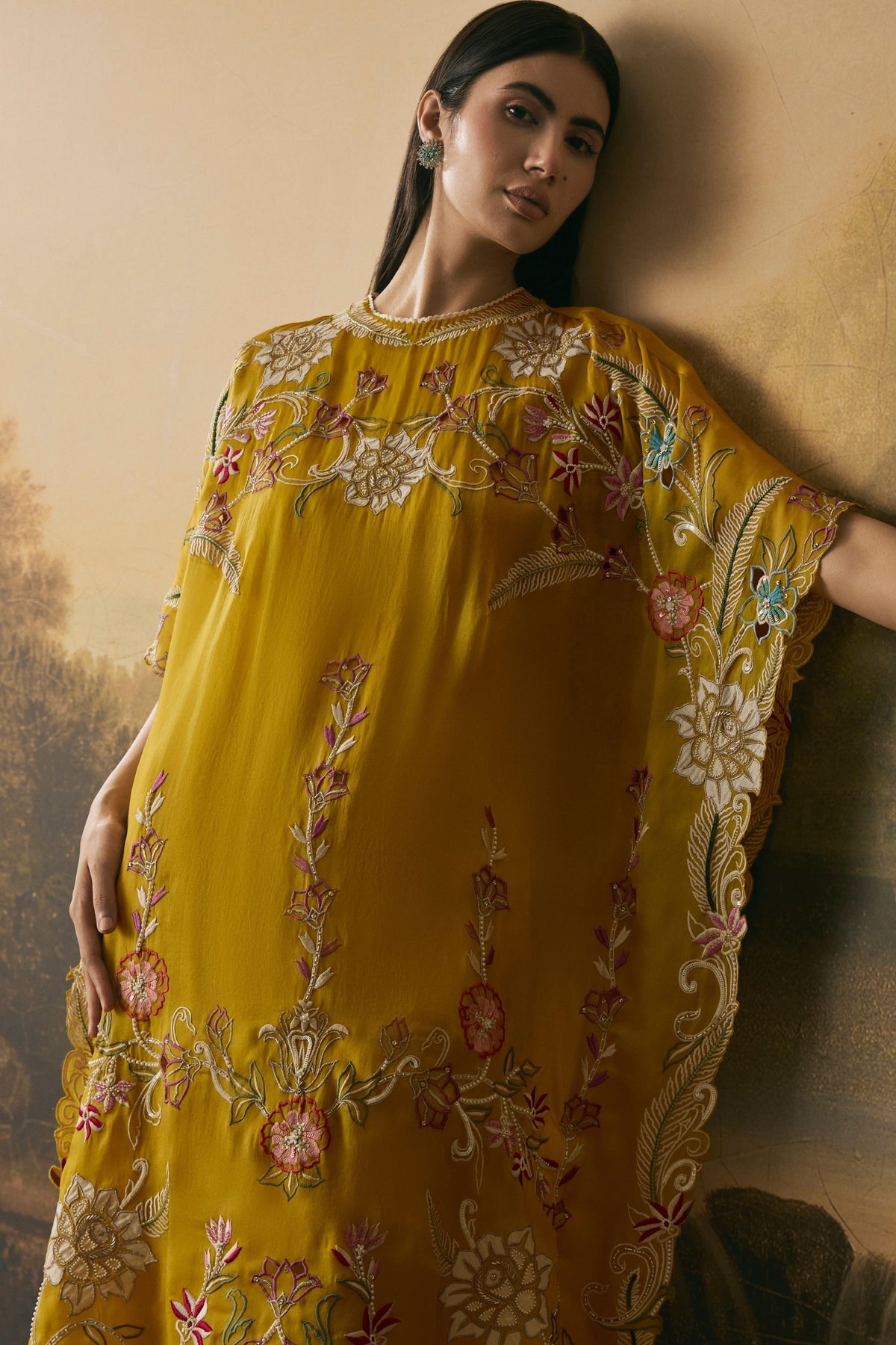 Amber Yellow Kaftan