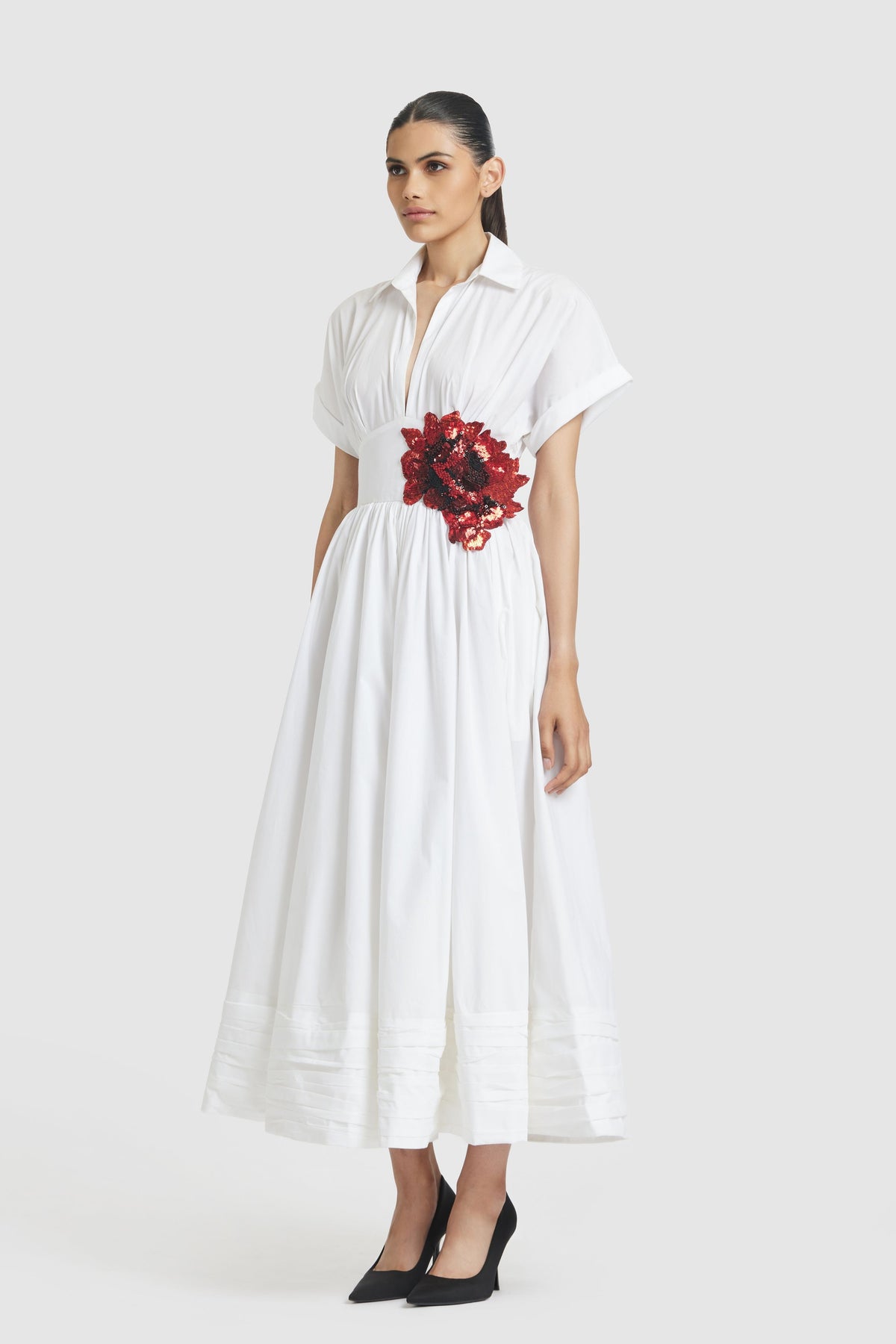 White Shirt Dress