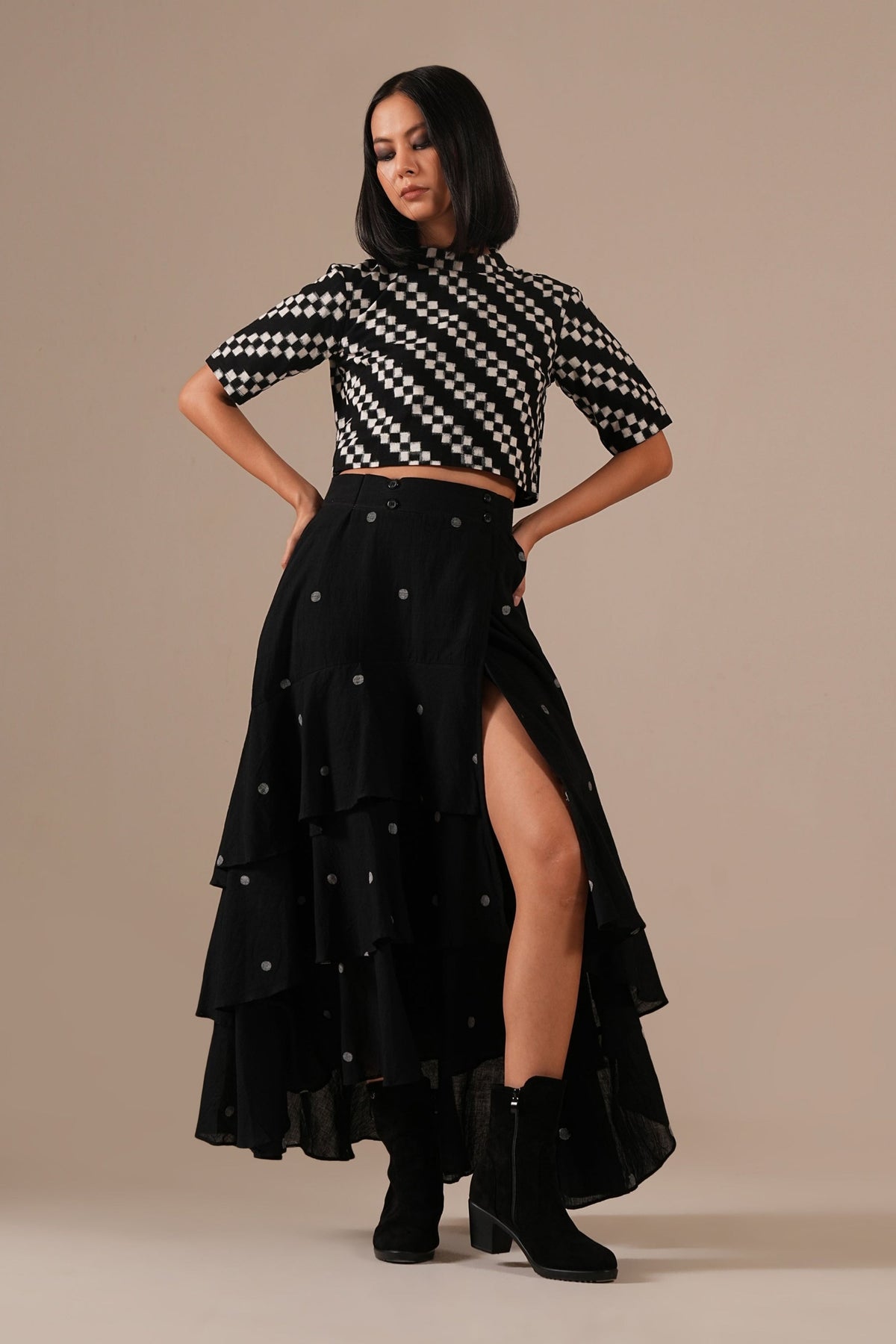 Coal Skirt Set