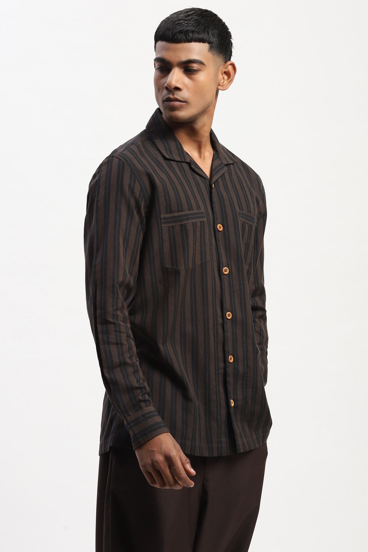 Multi Engineered Dual Woven Shirt