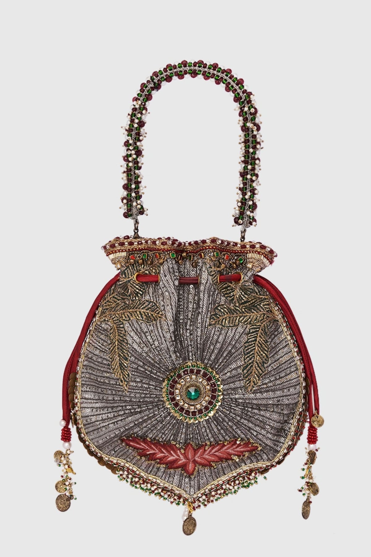 Kamla Silver  Potli