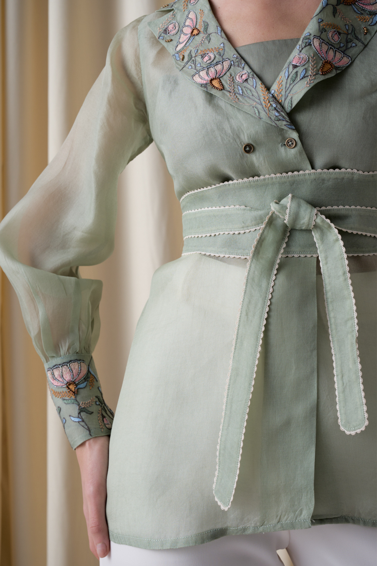 Daylight Blossom Blazer Set