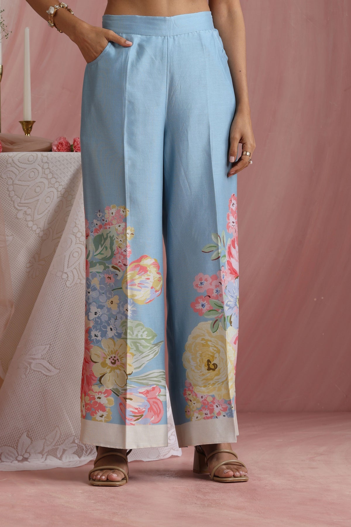 Rose Mahal Cape Set
