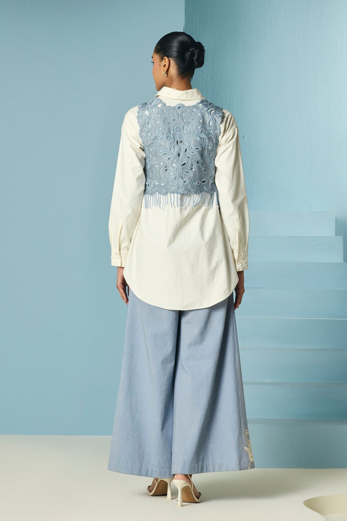 Ivory Poplin Shirt
