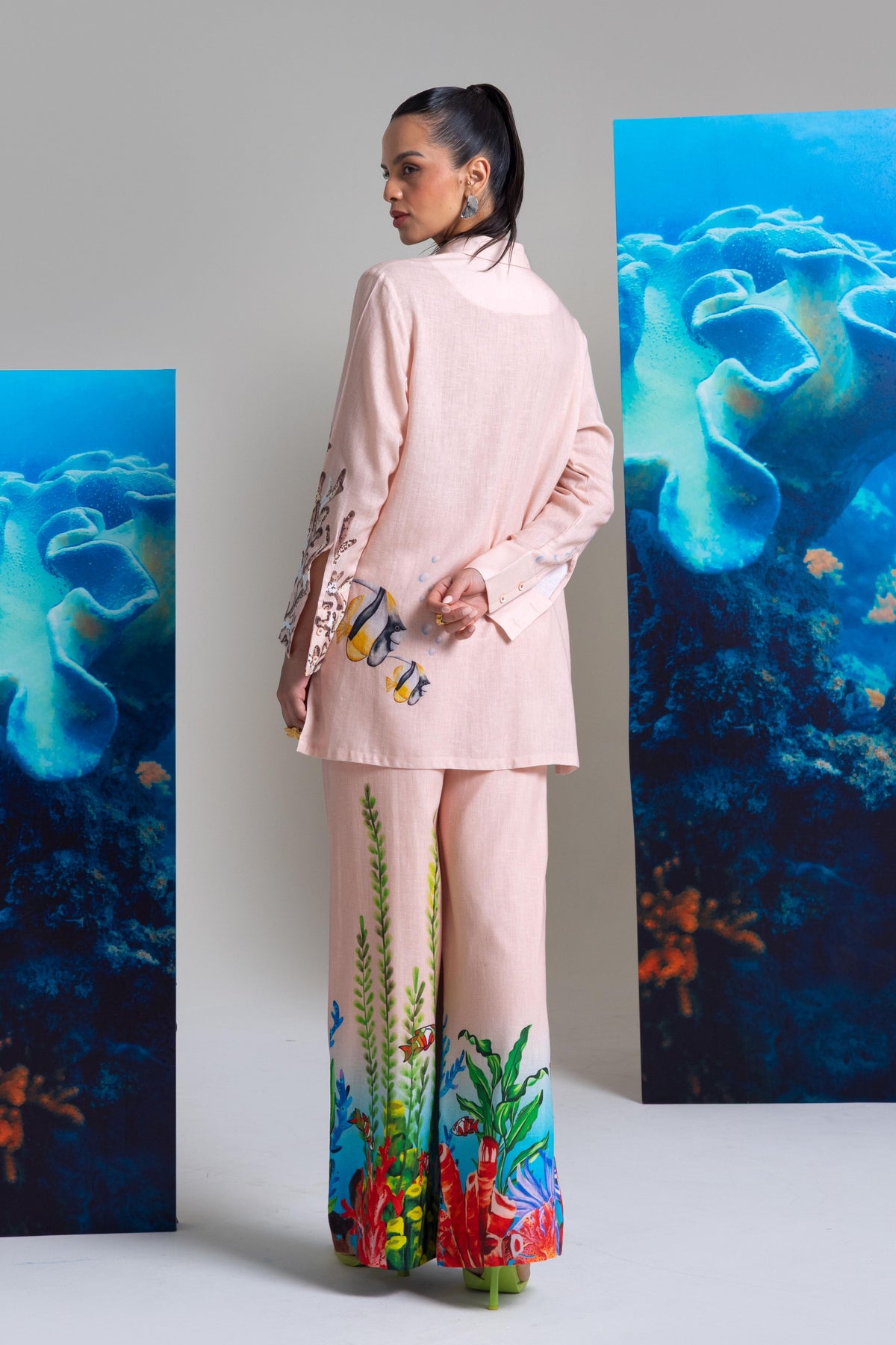 Too Deep to Care Pink Set