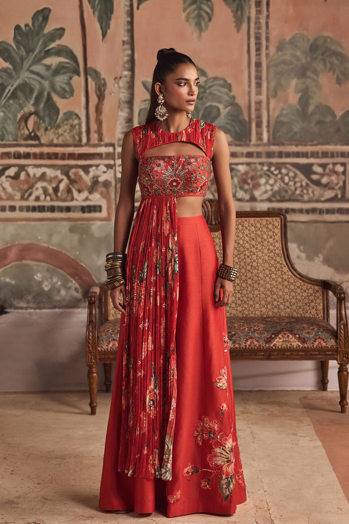 Kesar Kali Co-ord Sets