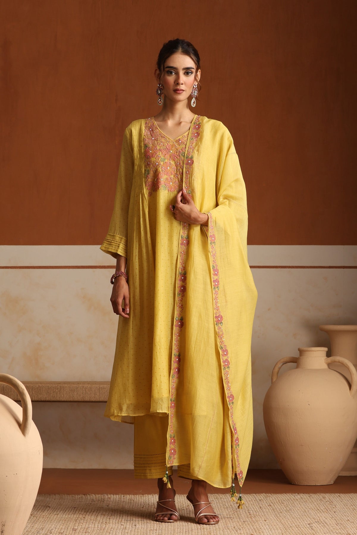 Sunflower Kurta Set