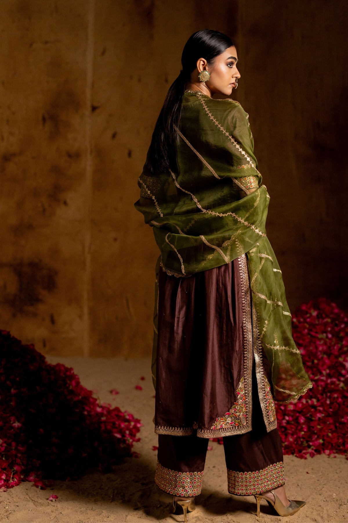 Olive Dupatta