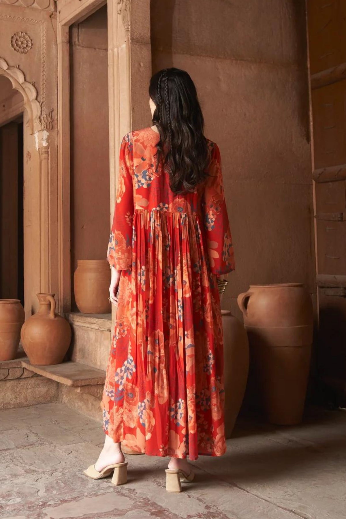 Red Moroccan Dress