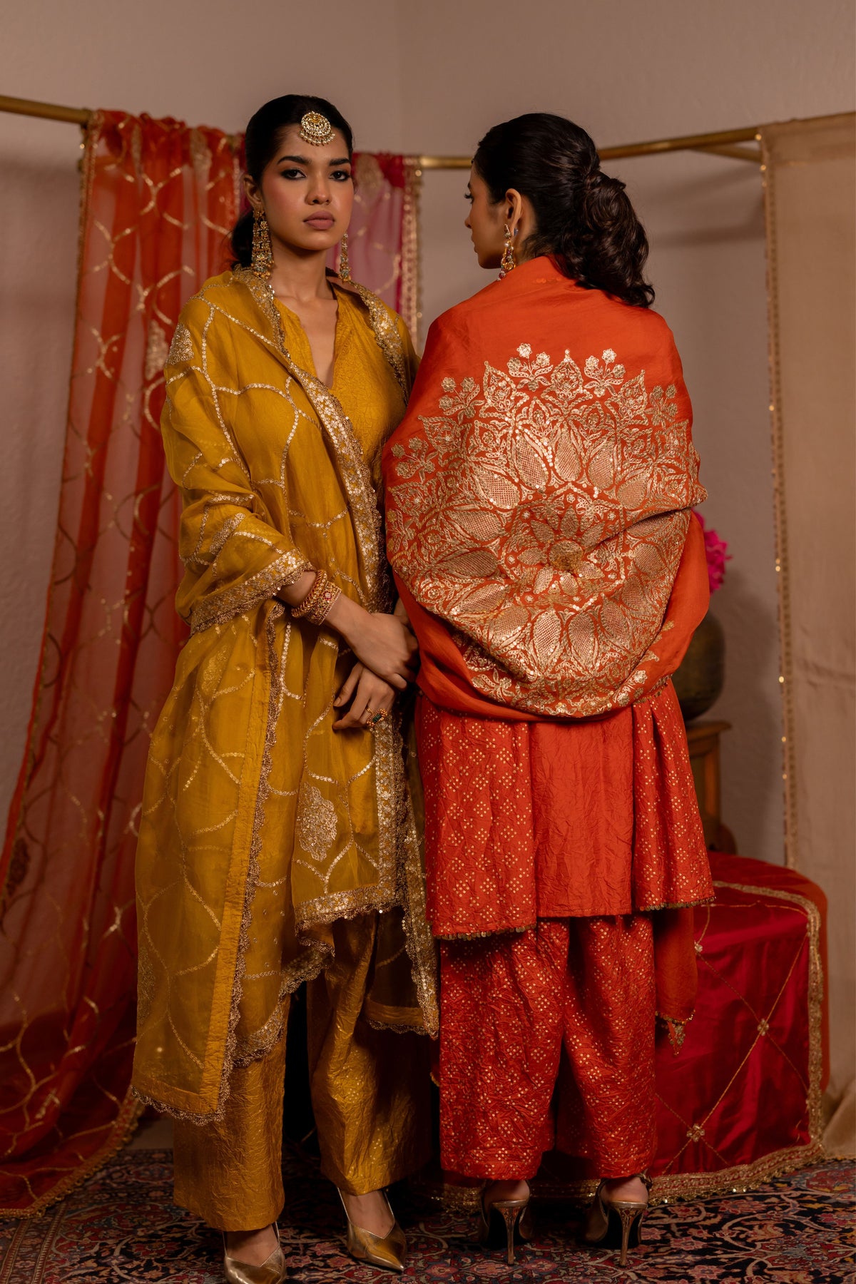 Organza Embroidered Dupatta