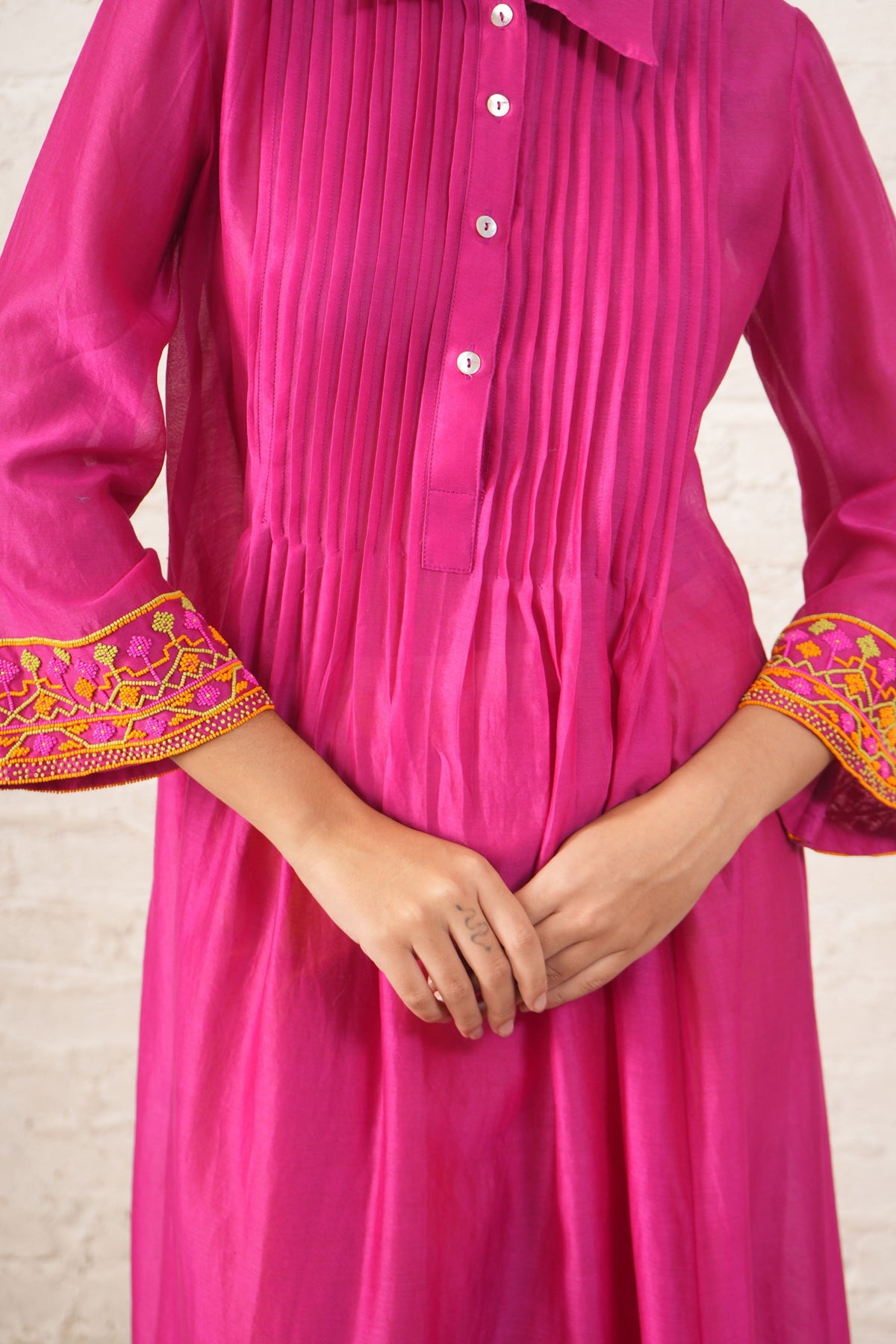 Fuschia Tunic Set