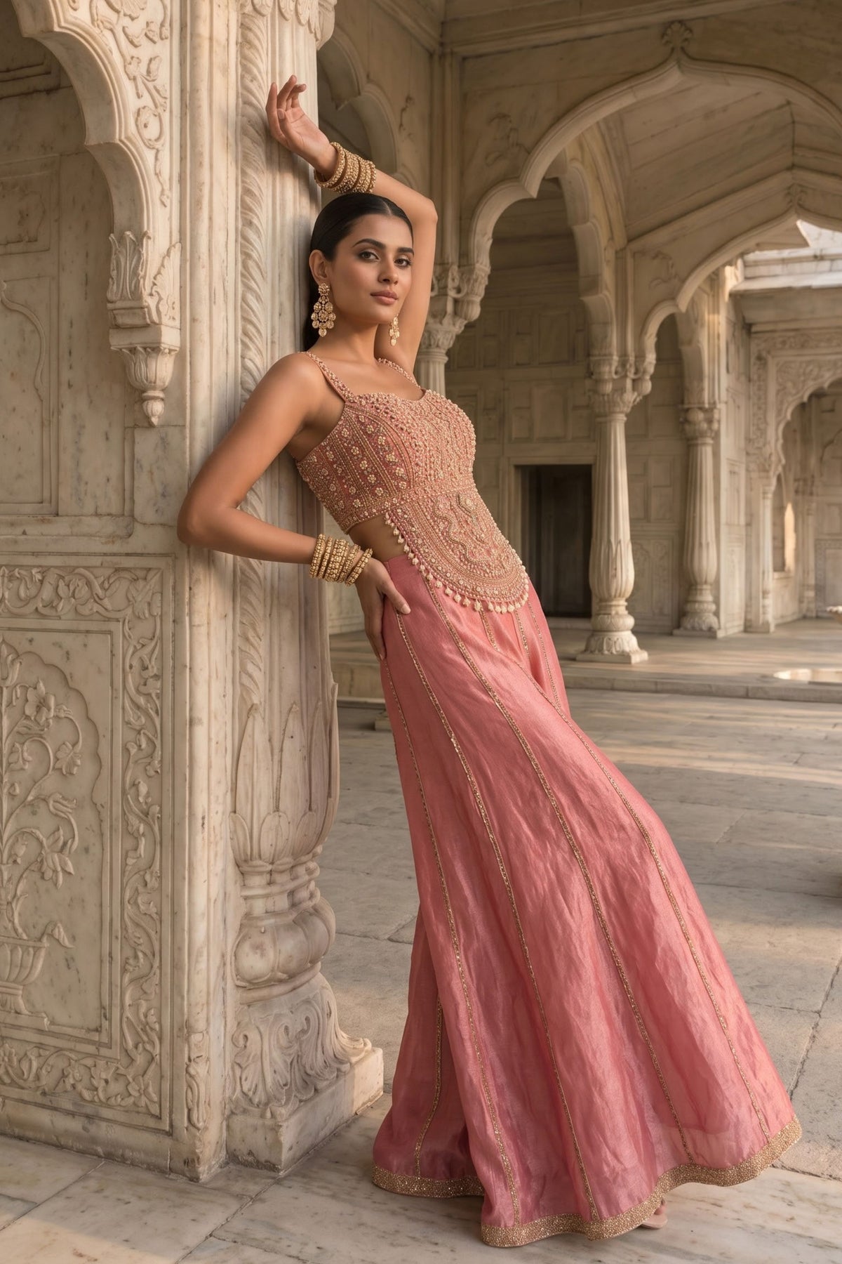 Kundan Rivaaz Sharara Set