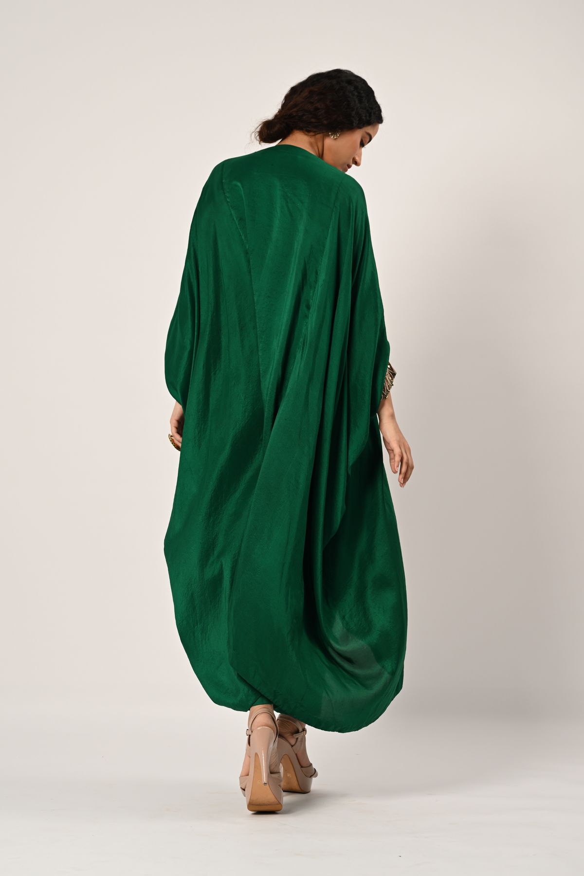 Emerald Green Kaftan Set