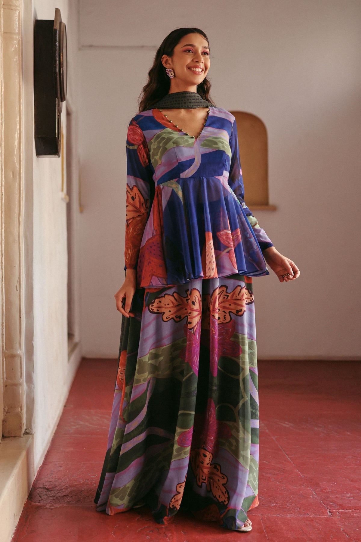 Luka Chupi Peplum Set