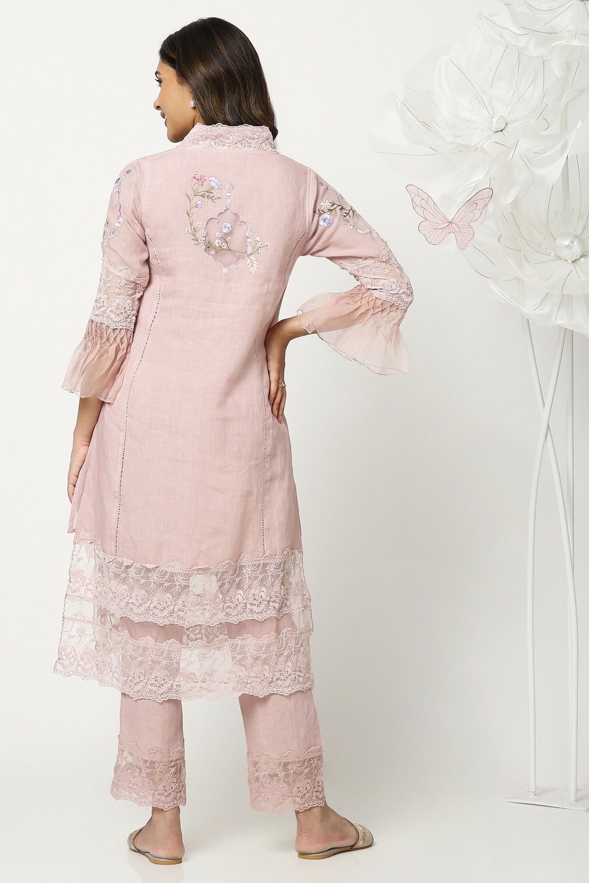 Pink Eden Kurta Set