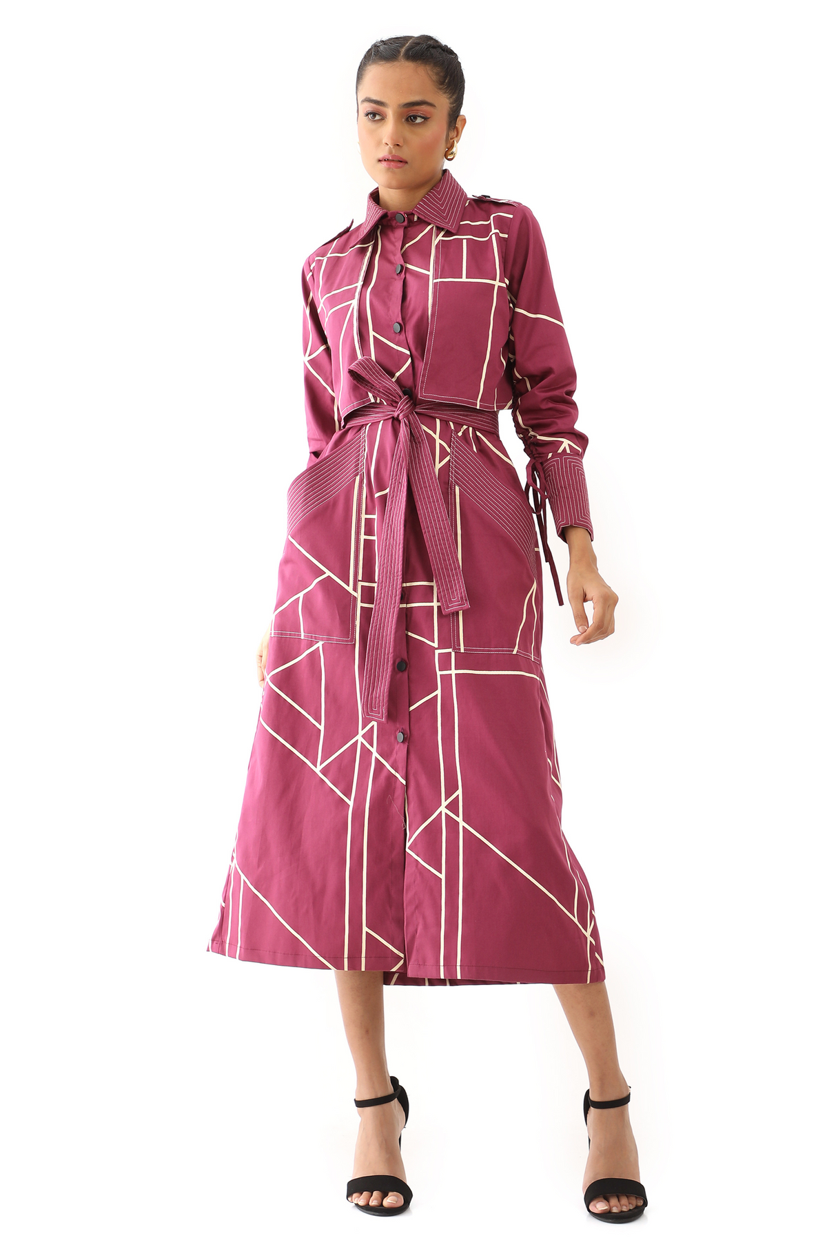 Maana - Plum Dress