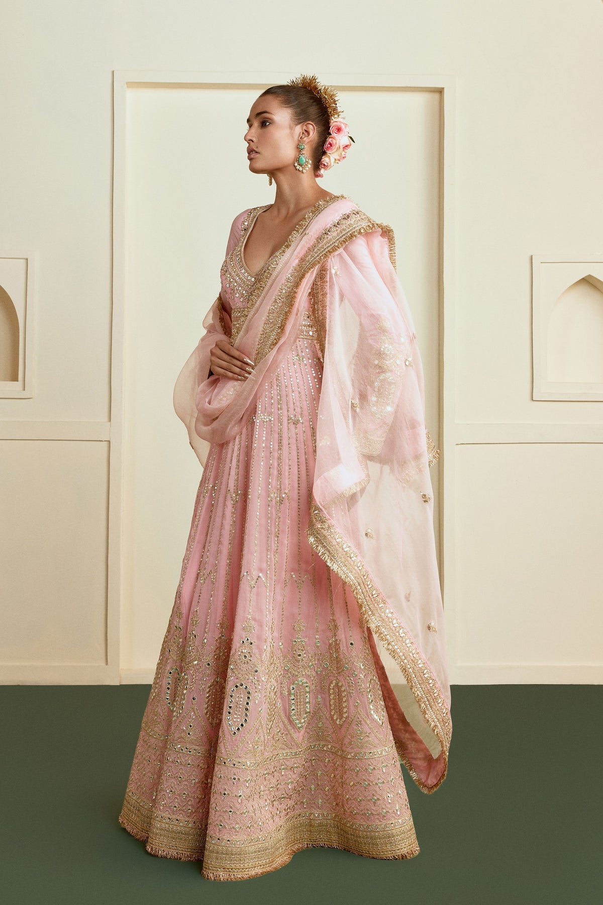 Gulnaaz Anarkali Set