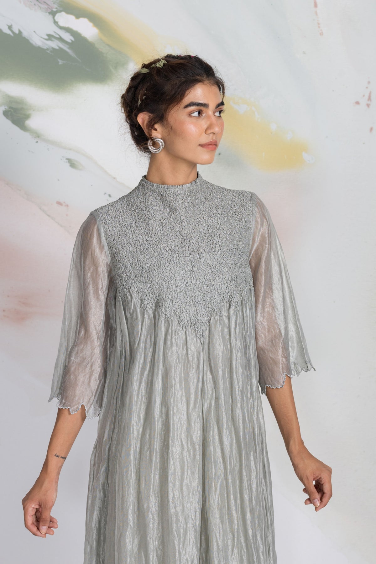 Cloudfall Smock Dress