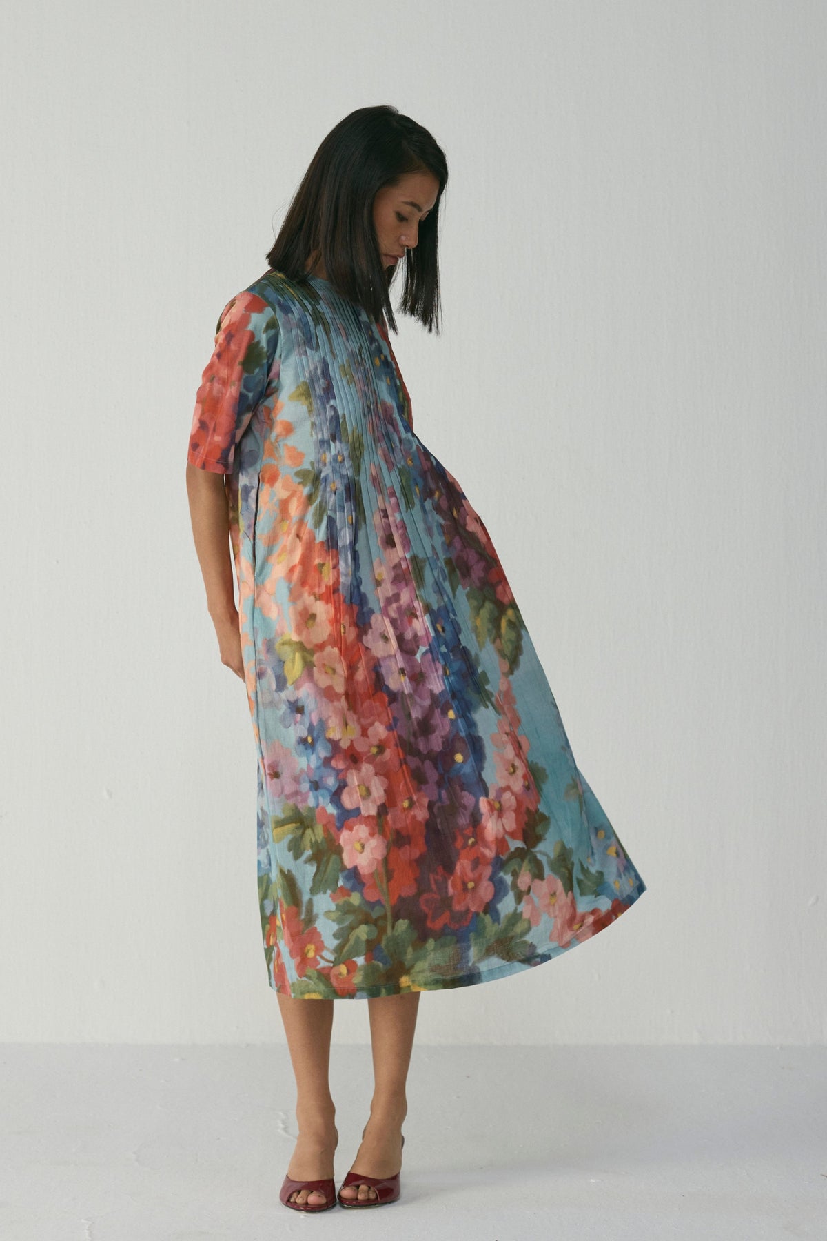 Darlington Pintucks Dress