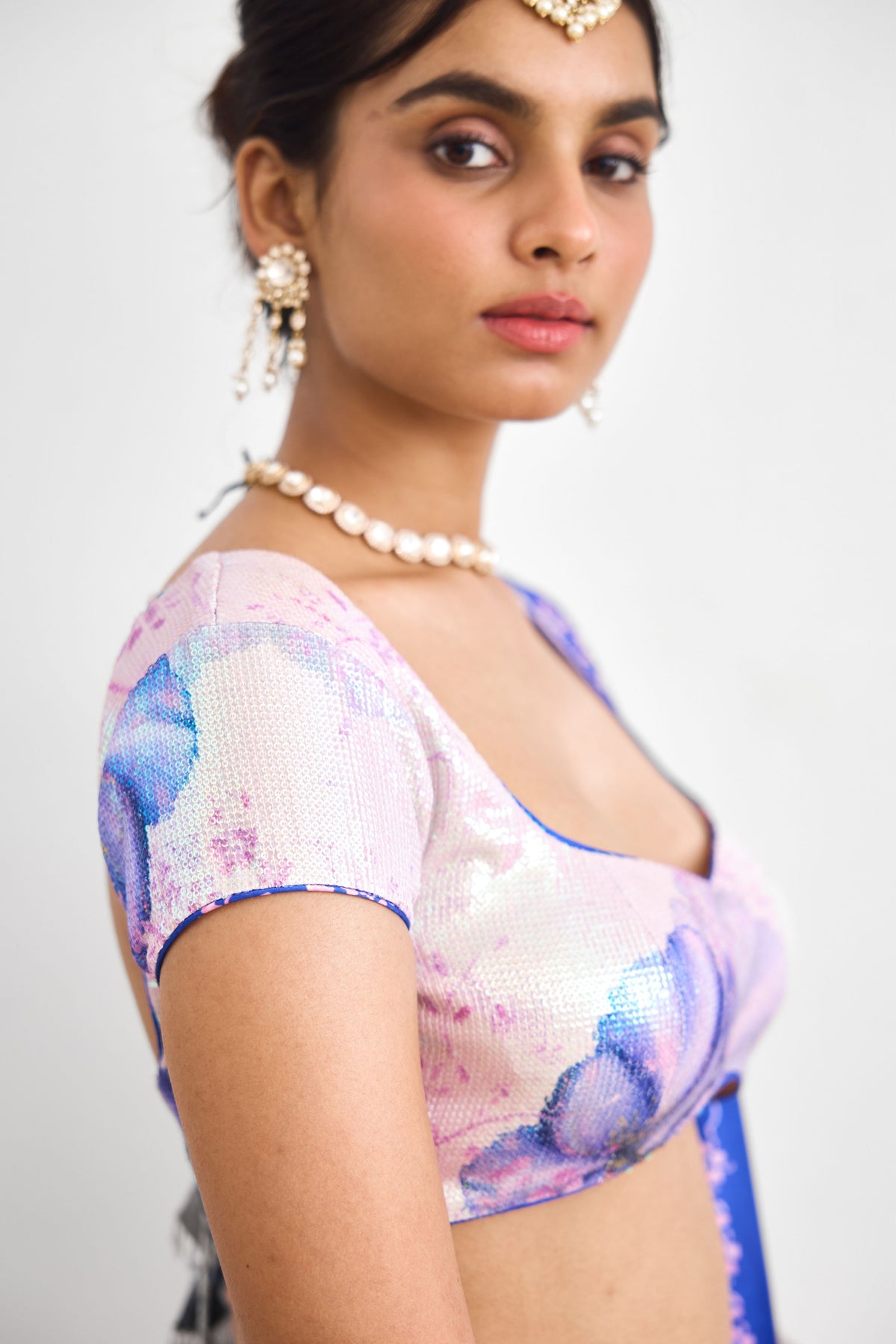 Lavender Twilight Lehenga Set