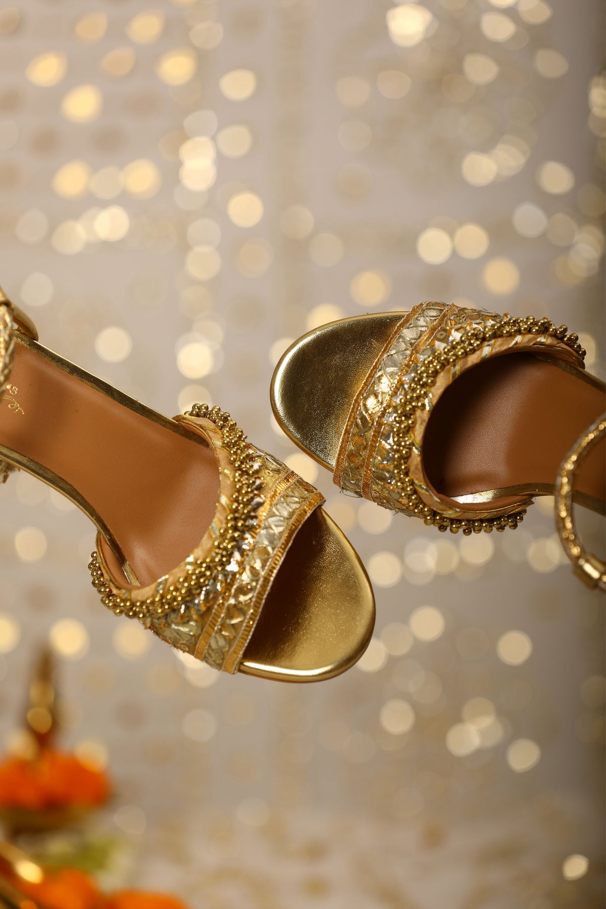 Gold Jasmine Heel