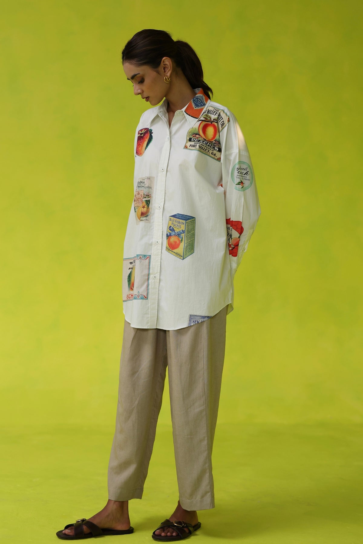California Peaches  Oversized Shirt