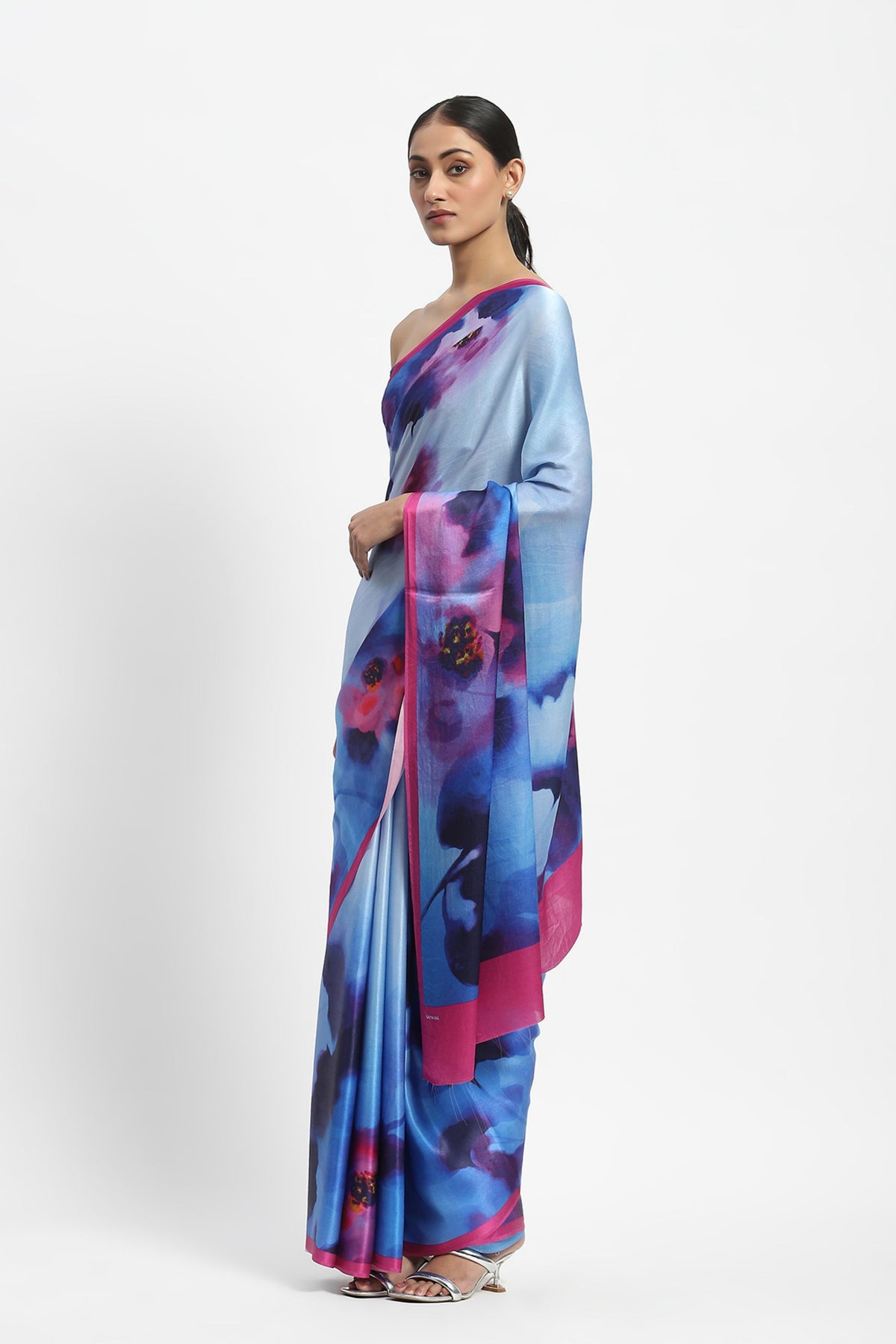 Aquaria Saree