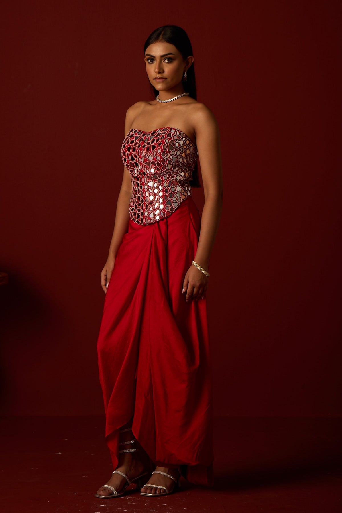 Mirrorwork Corset
