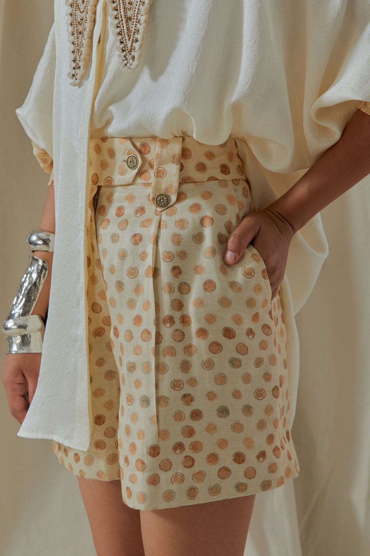 Mandala Structured Shirt Set