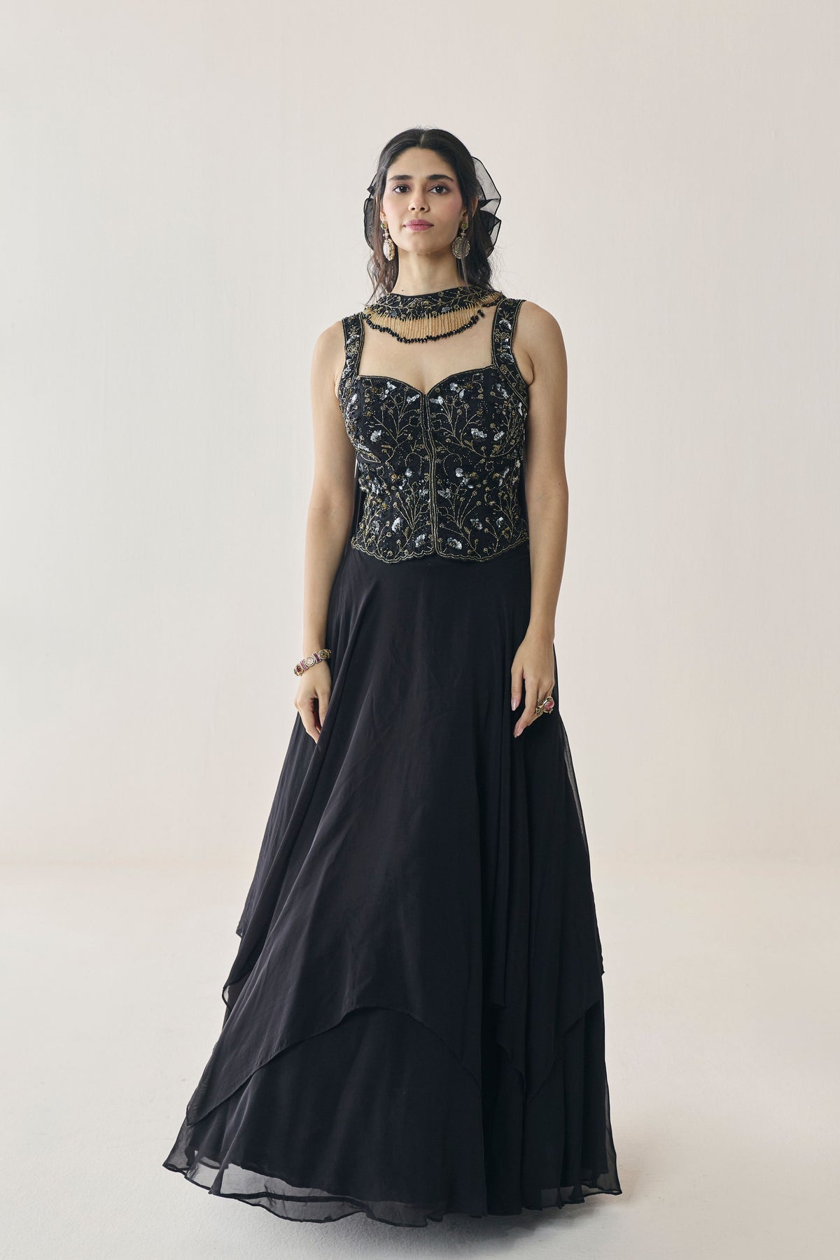 Eira Corset Lehenga Set