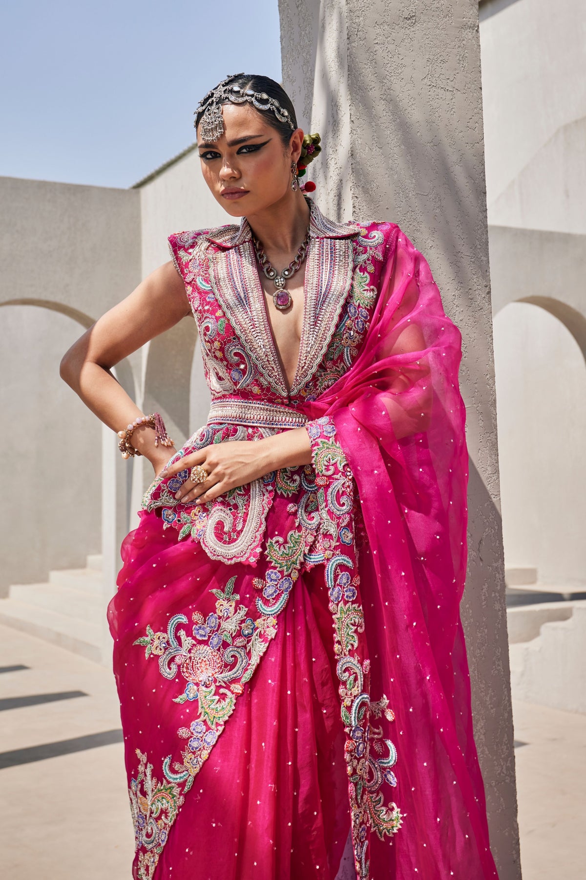Nadia Saree Set