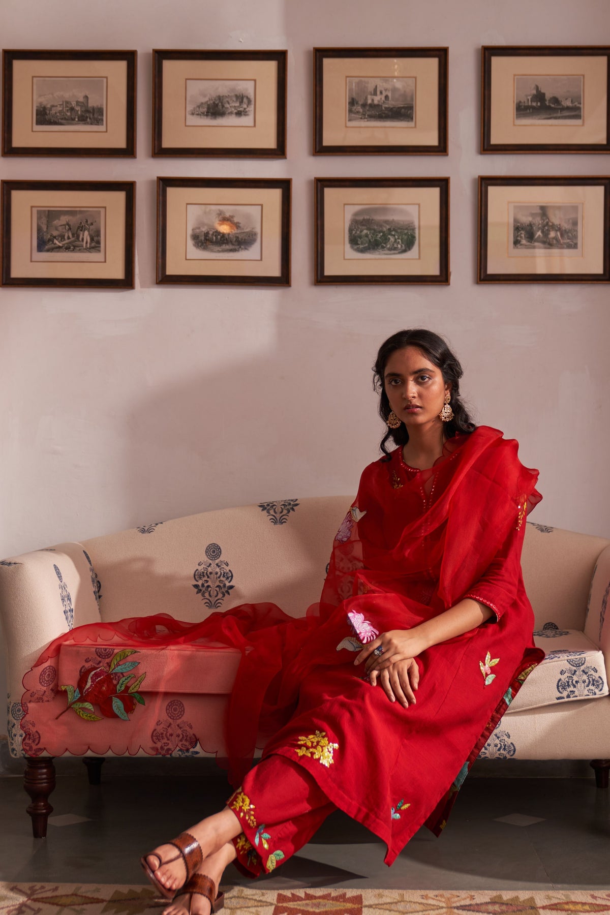 Gul Gurhal Kurta Set