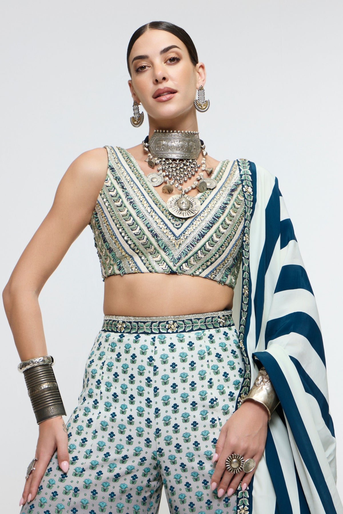 Nayab Sharara Set
