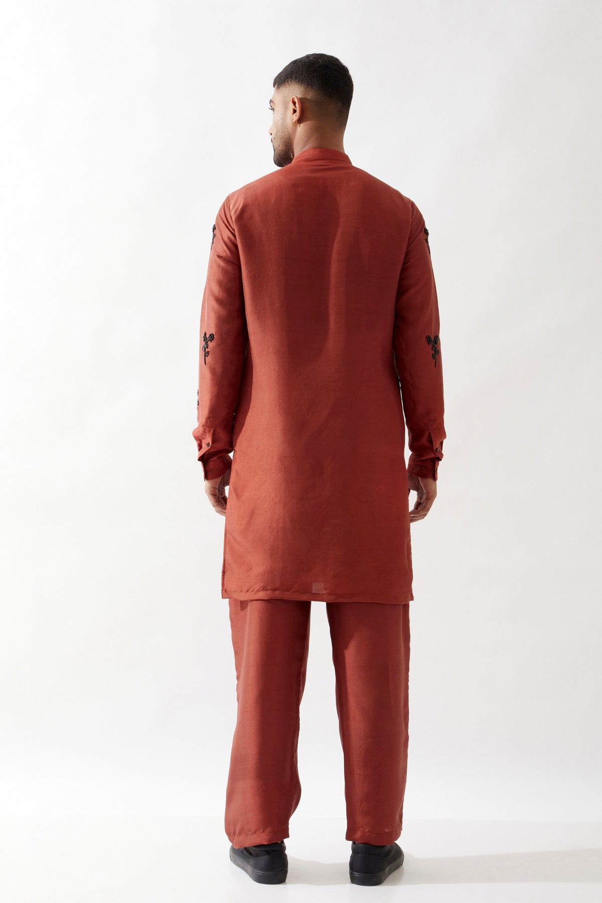 Nash Maroon Kurta Set