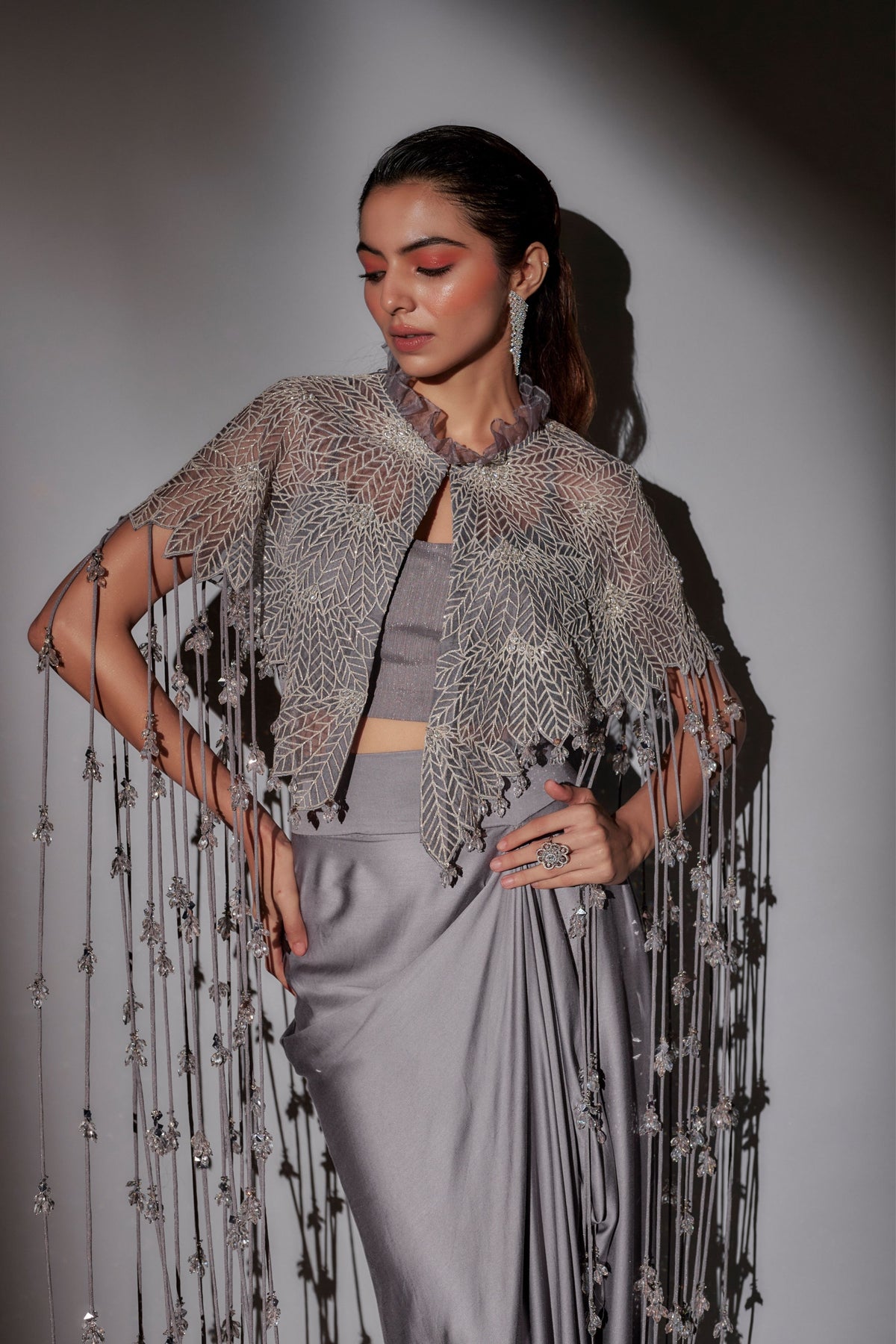 Crystal hangings Cape Set