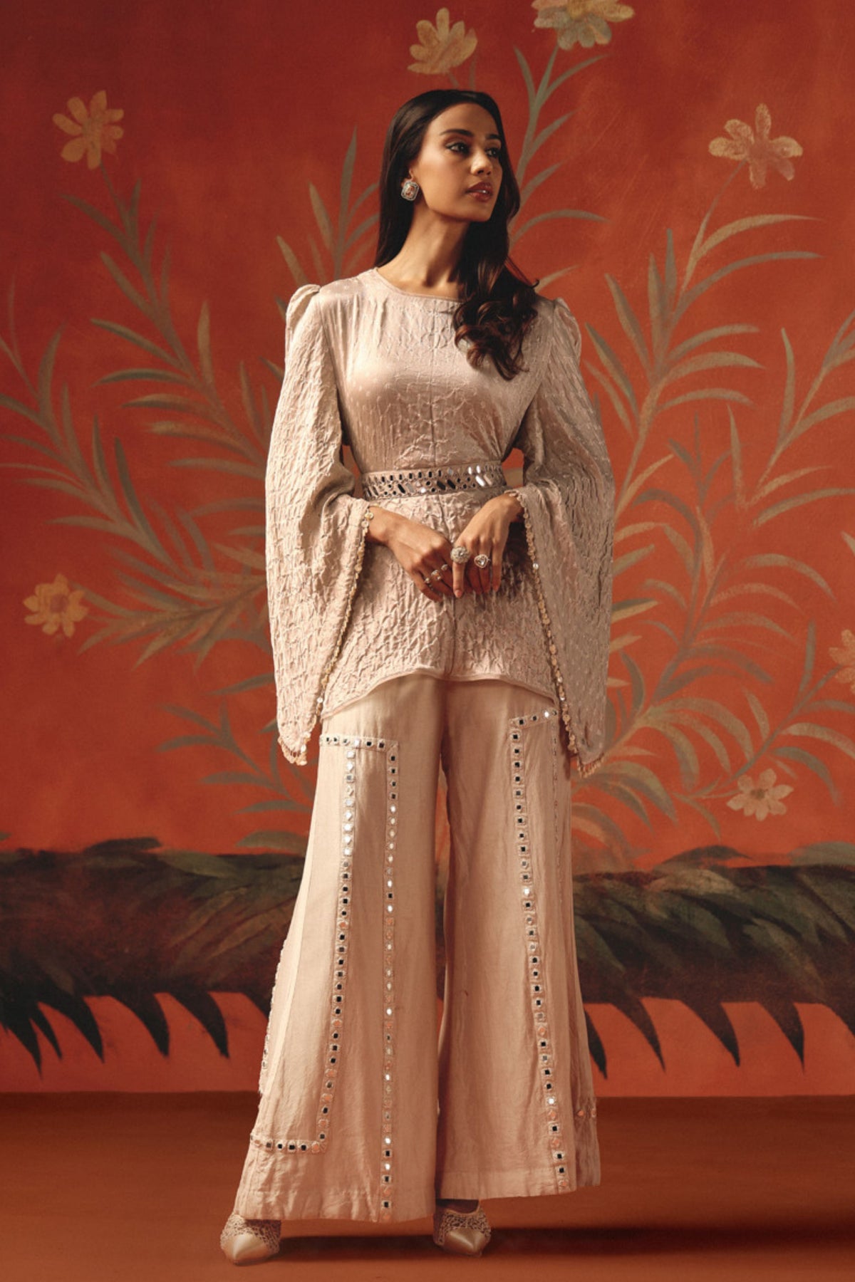 Moon Dust Peplum Top