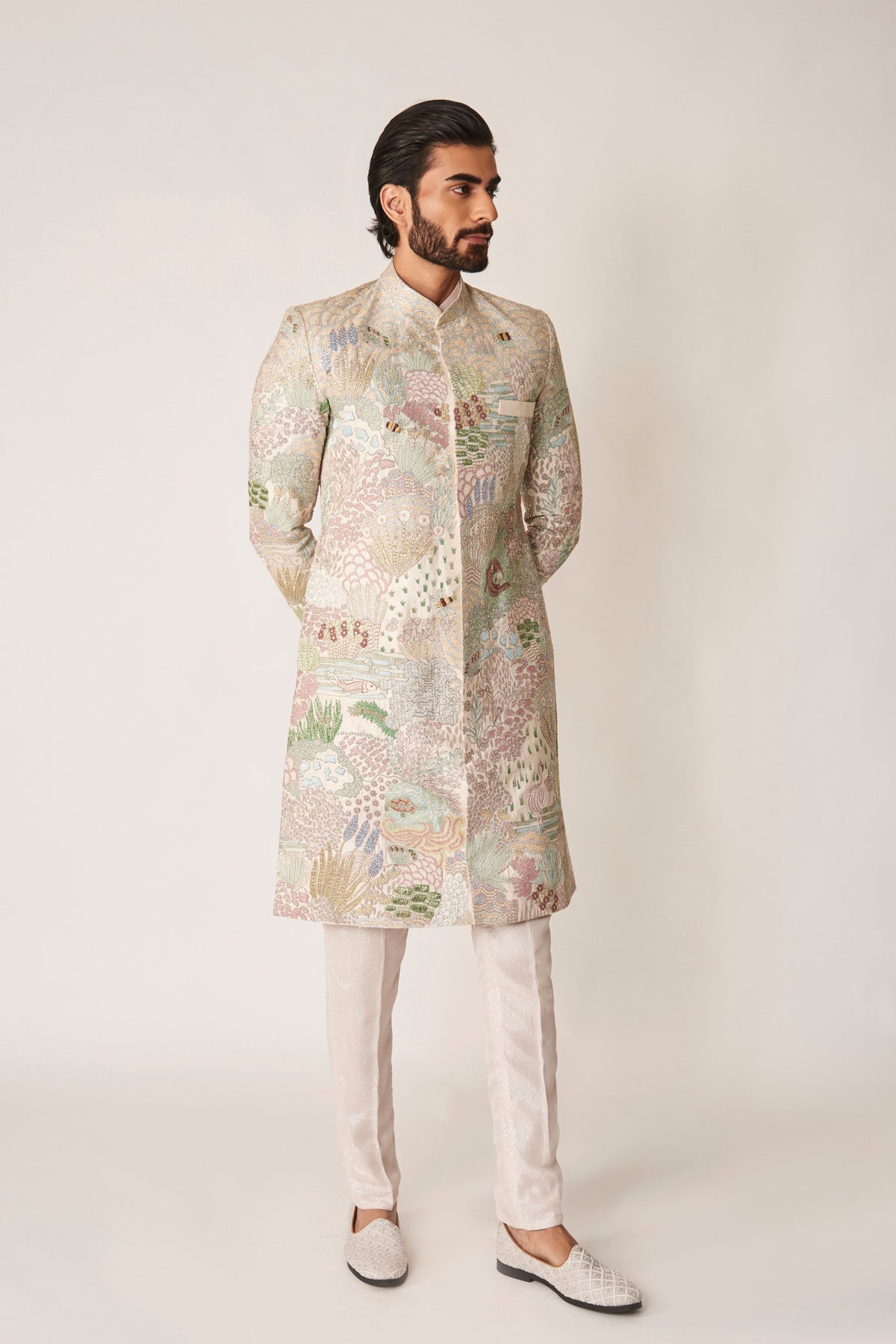 Fougere Sherwani