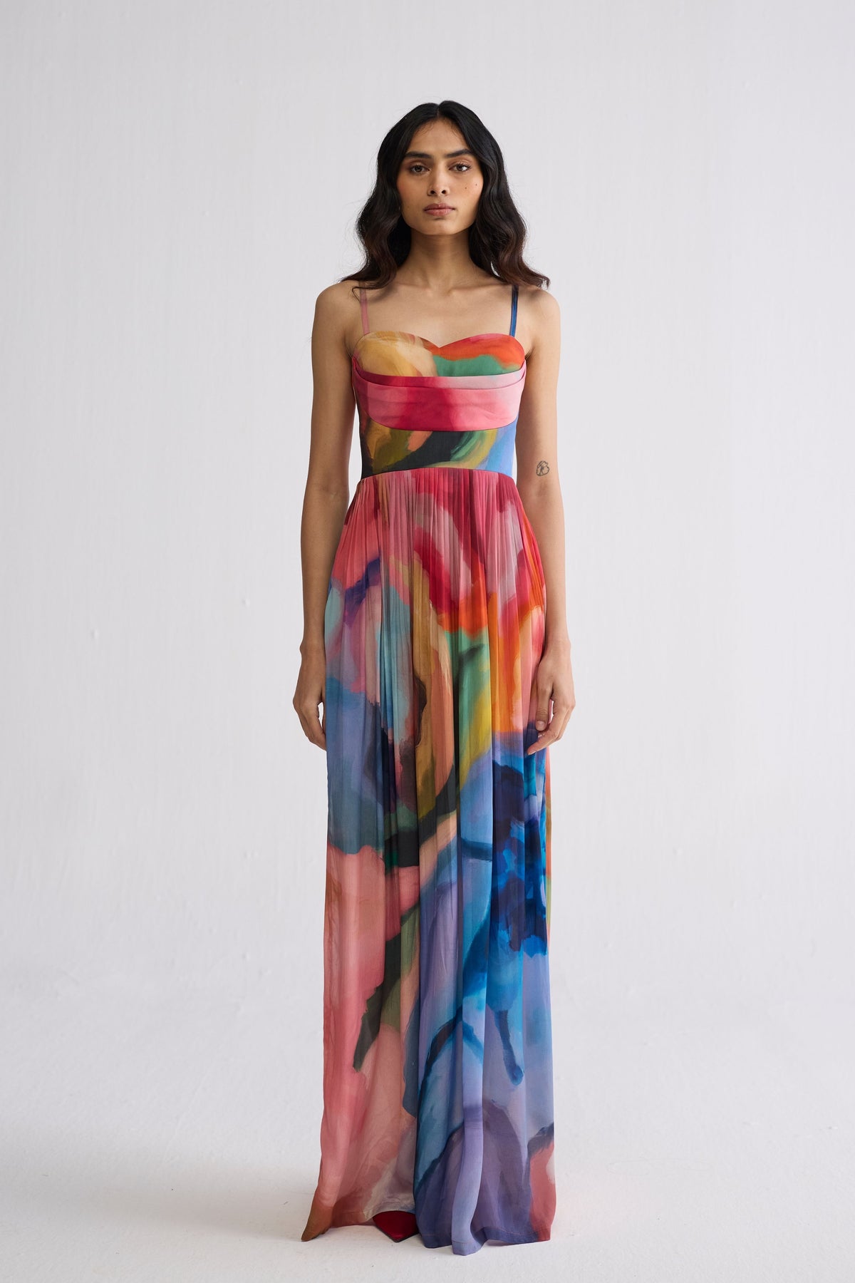 Rainbow Garden Bralette Dress