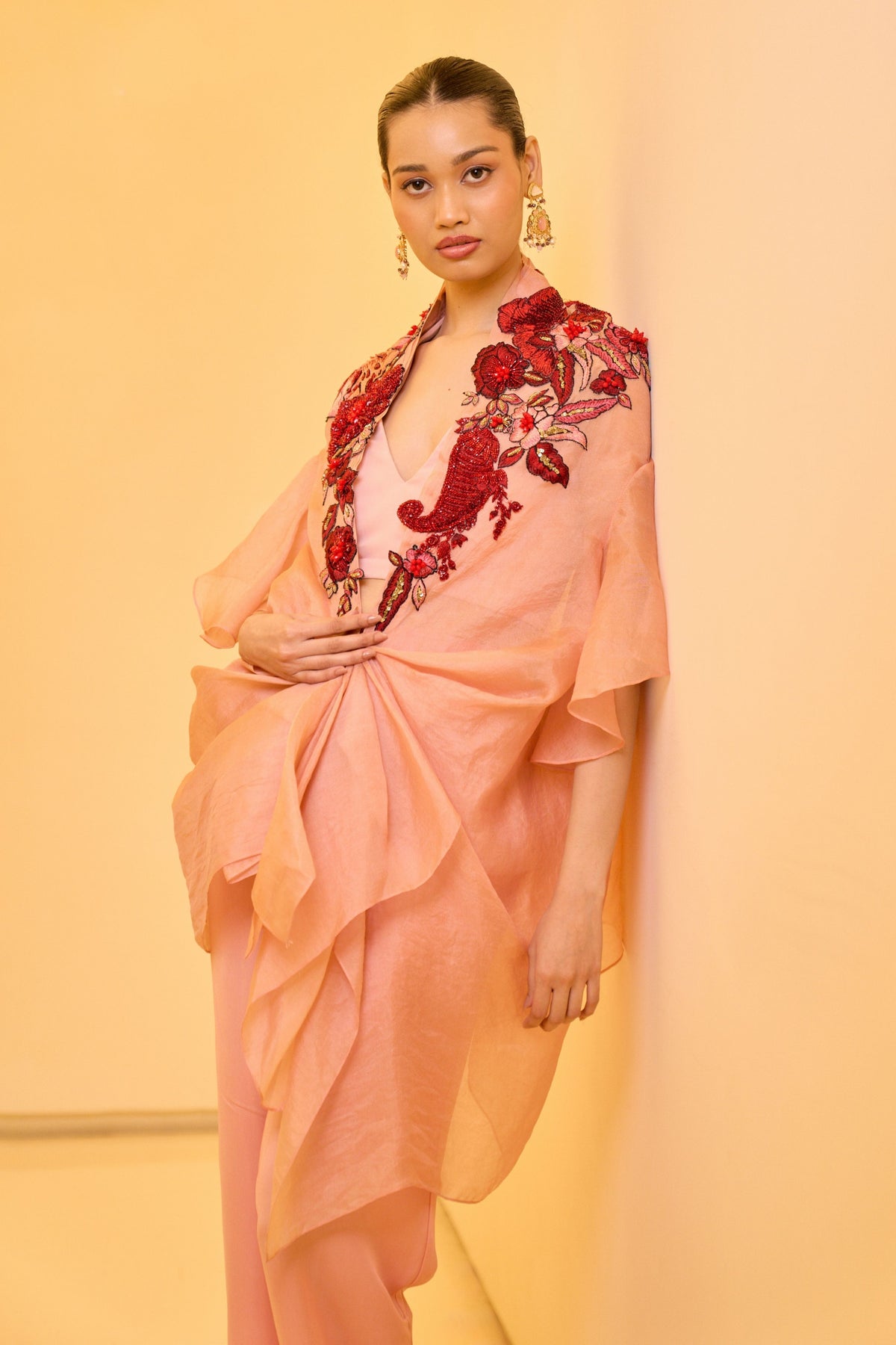 Blush Cape Set
