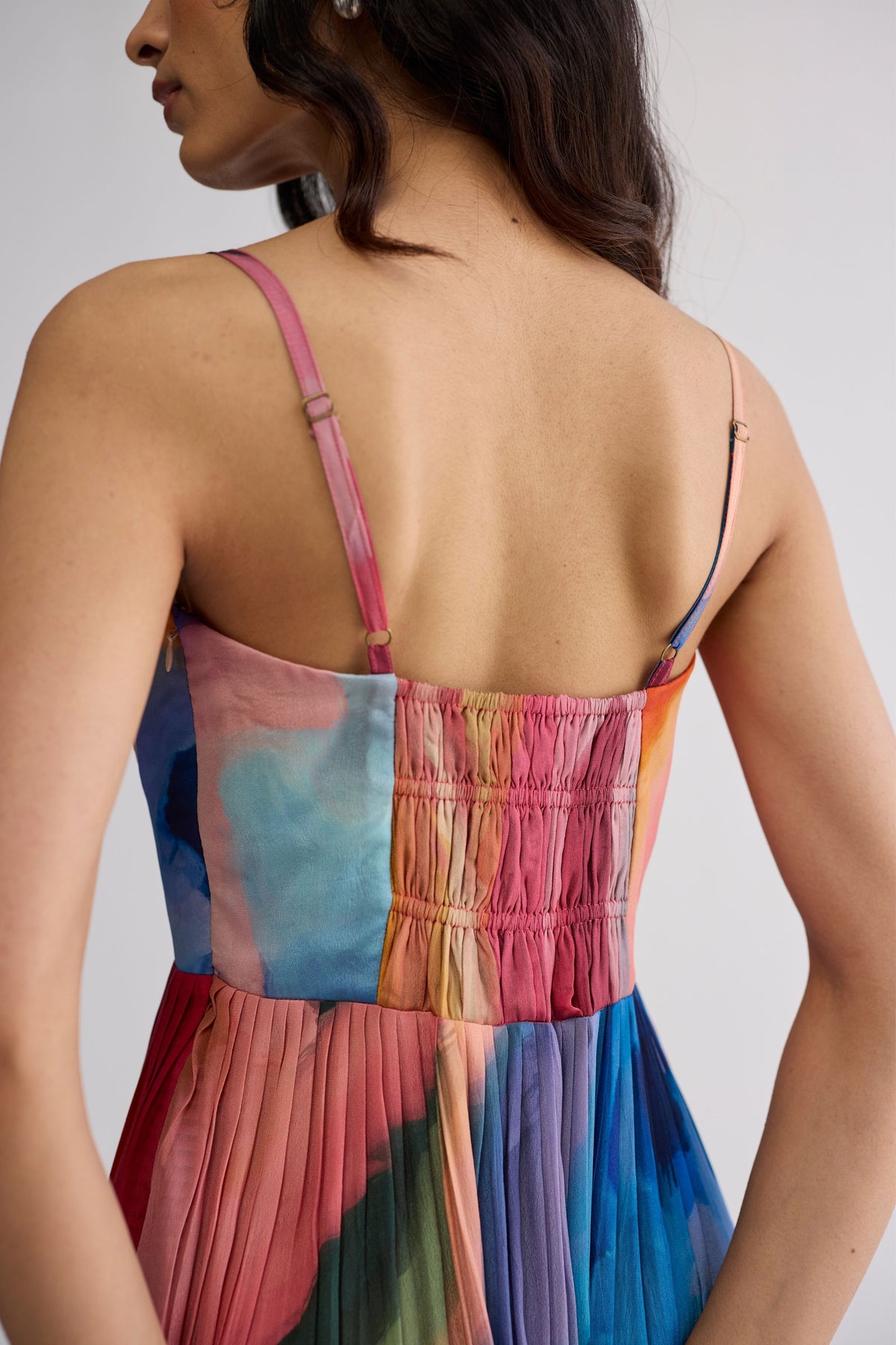 Rainbow Garden Bralette Dress