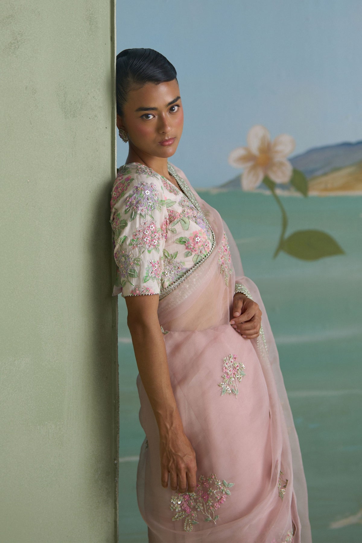 Alice Dori Saree Set