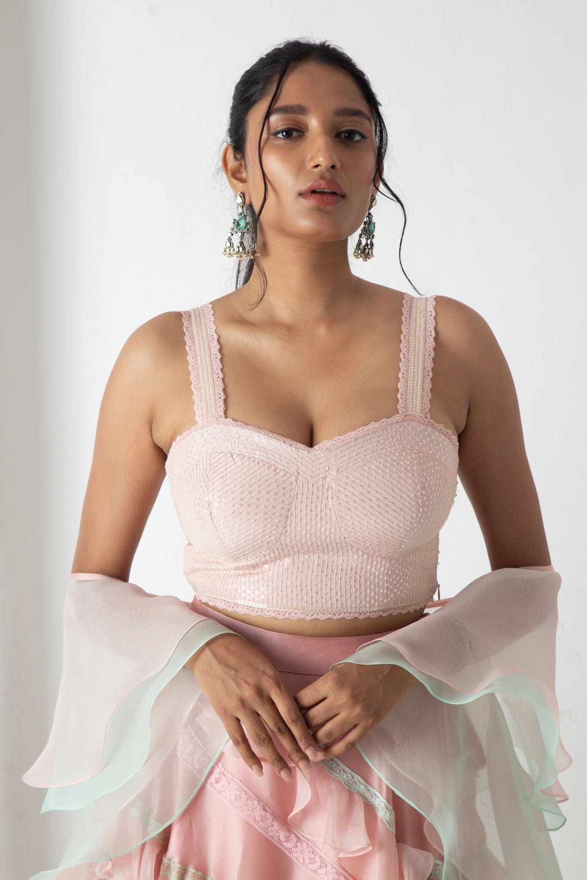 Pink Aria Lehenga Set